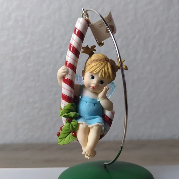 Little Kitchen Fairies Candy Cane Fairie By Enesco - Picture 8 of 9